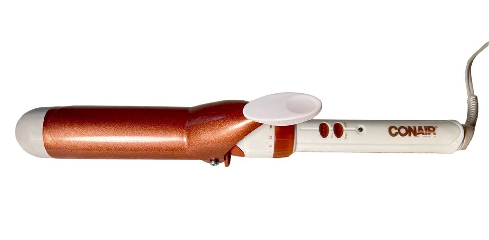 Conair Double Ceramic Curling Iron 1.25 Inch - Rose Gold New No Box